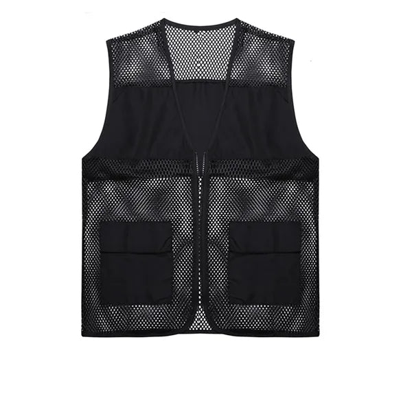 Logo Fishnet Vest