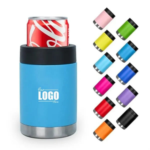 12oz. Double Wall Stainless Steel Can Bottle Cooler