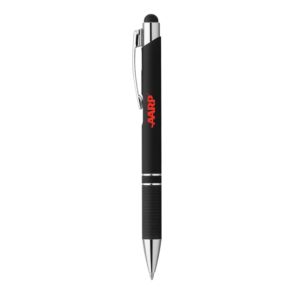 Soft-Touch Metal Ballpoint Pen