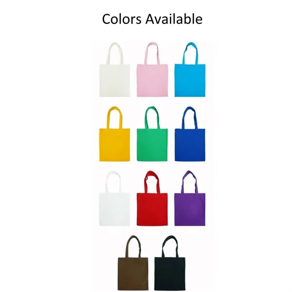 Basic Cotton Canvas Tote Bag