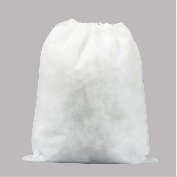 15.8" x 19.7" Non-Woven Drawstring Bag Travel Storage