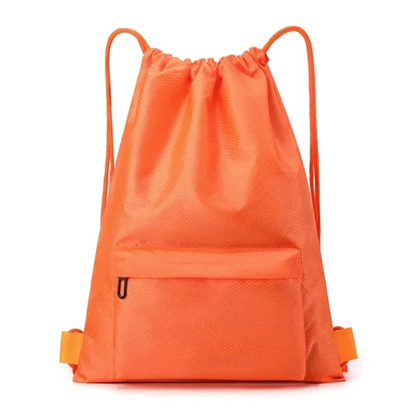 600D Water-Resistant Drawstring Backpack