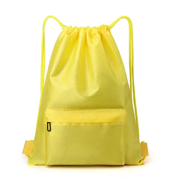 600D Water-Resistant Drawstring Backpack