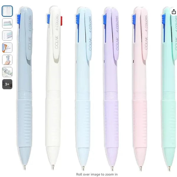 Multicolor Retractable Ballpoint Pen