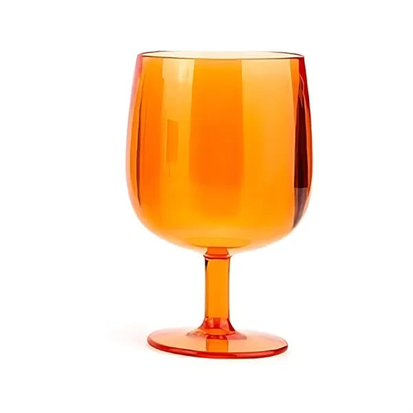 8oz Plastic Champagne Dwarf Glass Gift