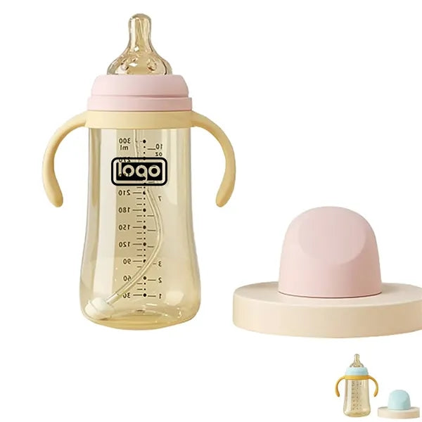 10oz Dual-Use Baby Feeding Bottle - Safe & Durable