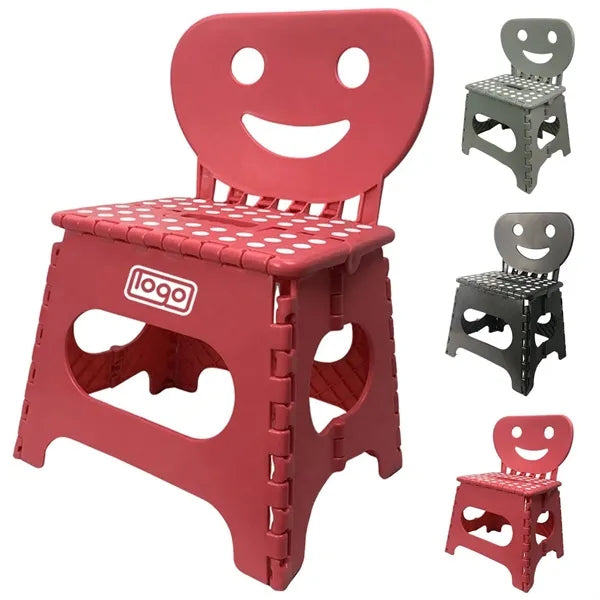 Kids' Foldable Backrest Chair - Lightweight & Space-Saving