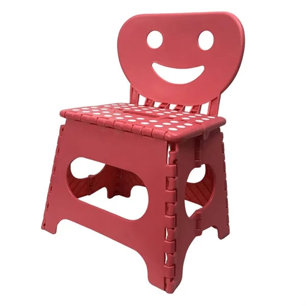 Kids' Foldable Backrest Chair - Lightweight & Space-Saving
