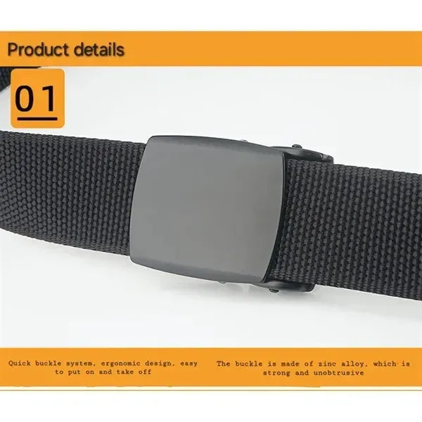 Heavy Duty Tactical Belt with Quick Release