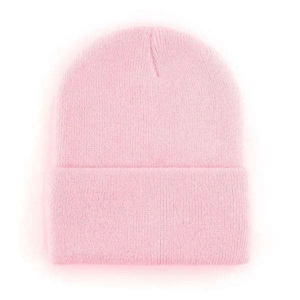 Acrylic knitted cap
