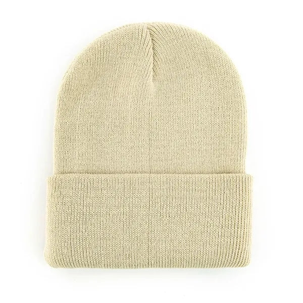 Acrylic knitted cap