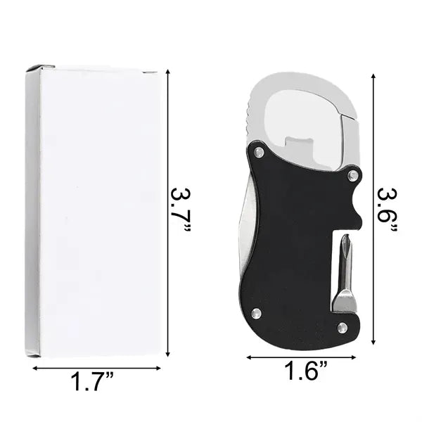 Carabiner Bottle Opener Multi Tool