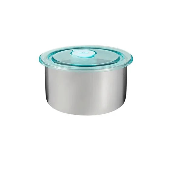 Stainless Steel Round Food Storage Box Container