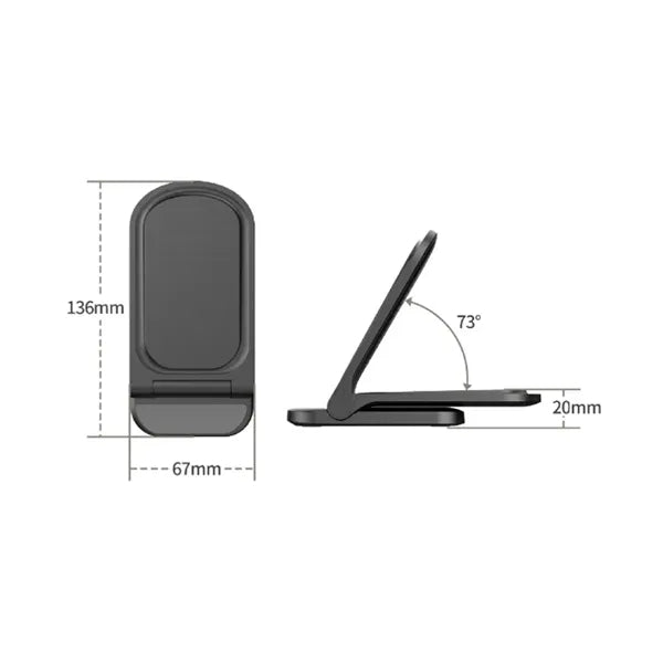 15W Foldable Wireless Charging Stand