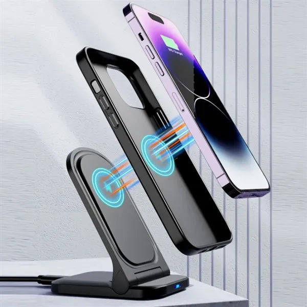 15W Foldable Wireless Charging Stand