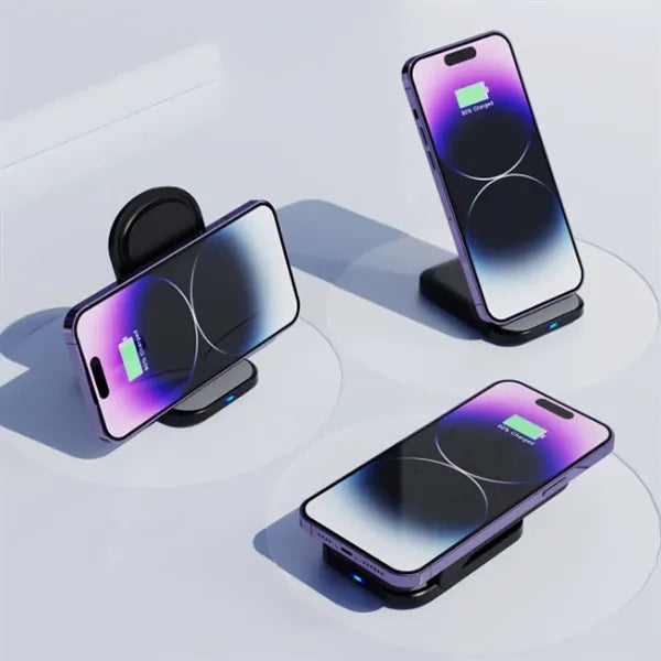 15W Foldable Wireless Charging Stand