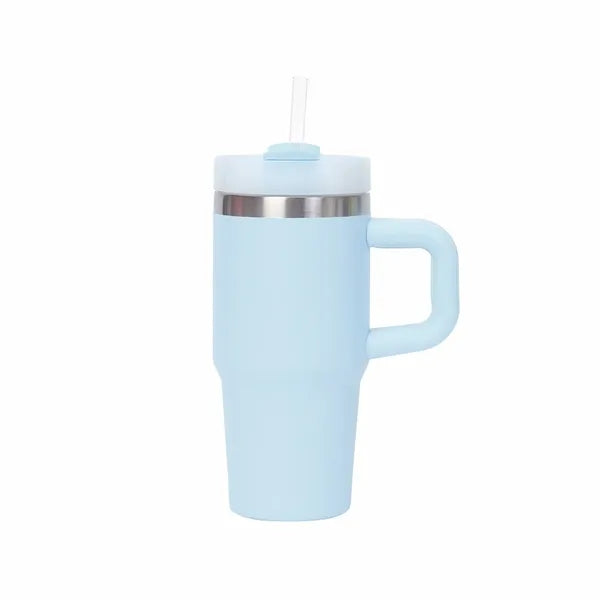 14oz Tumbler with Handle, Lid and Straw for Kids