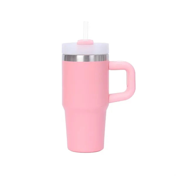 14oz Tumbler with Handle, Lid and Straw for Kids