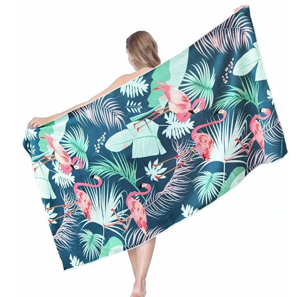 30" x 60" Vibrant Lightweight Beach Towel