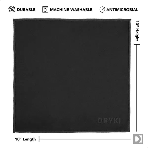 10" x 10" Ultra-Light Microfiber Sport Towel & Fast-Drying