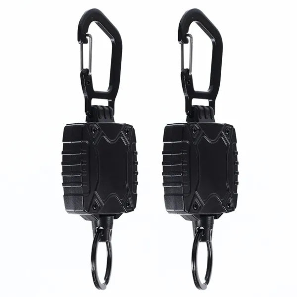 Retractable Wire Cord Keychain