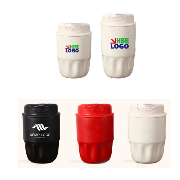 316 Stainless Steel Petal Insulated Coffee Cup
