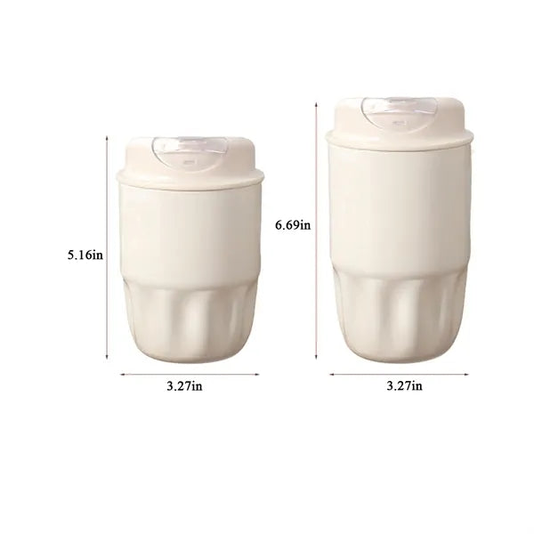 316 Stainless Steel Petal Insulated Coffee Cup