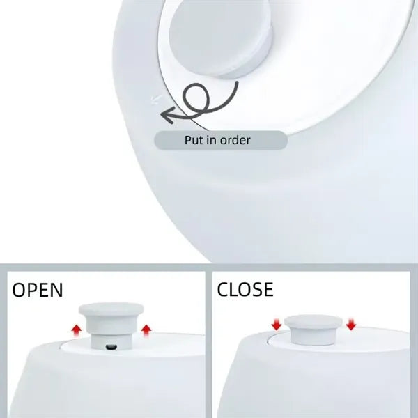 Collapsible pet water bottle