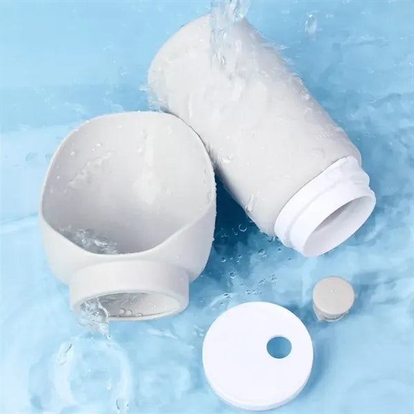 Collapsible pet water bottle