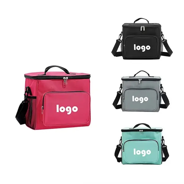 10L Insulated Cooler Bag for Lunch W/ Shoulder Strap&Handles