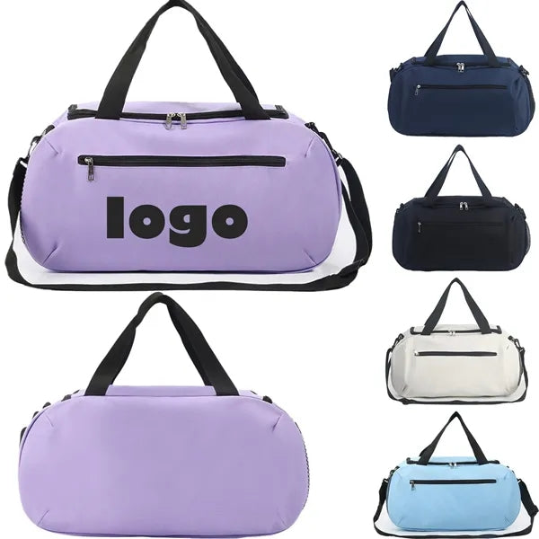 600D Oxford Travel Duffle Bag w/ Shoulder Strap & Handles