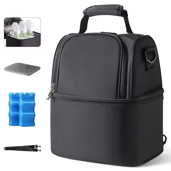 Breast Milk Travel Insulated Cooler Baby Bottle Storage Bag
