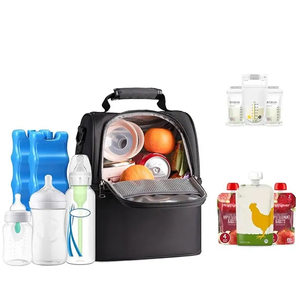 Breast Milk Travel Insulated Cooler Baby Bottle Storage Bag