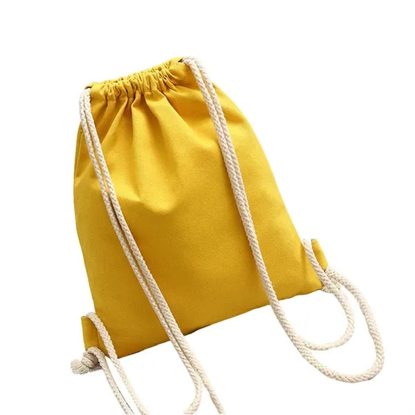 Canvas Drawstring Backpack