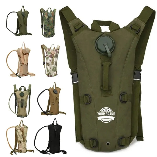 Outdoor Hydration Running Backpack with 3L Water Bladder