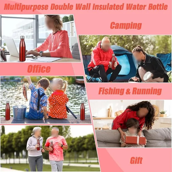 Oz Insulated Vacuum Stainless Steel Water Bottle