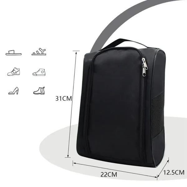 Portable Oxford Travel Waterproof Shoe Bag