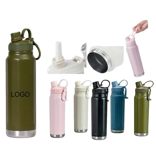 32oz Stainless Steel Insulated Sports Water Bottle