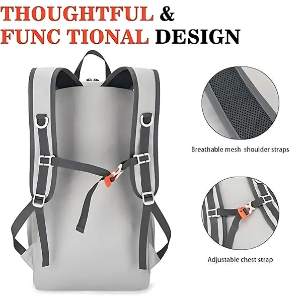 Outdoor Multi-functional Foldable Hiking Backpack