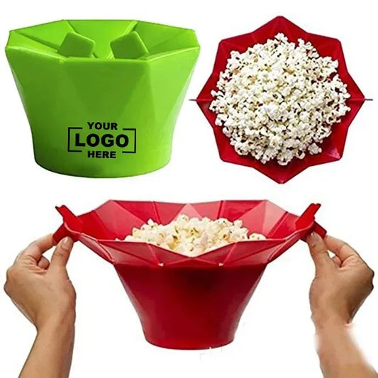 Microwave Food Grade Silicone Popcorn Popper