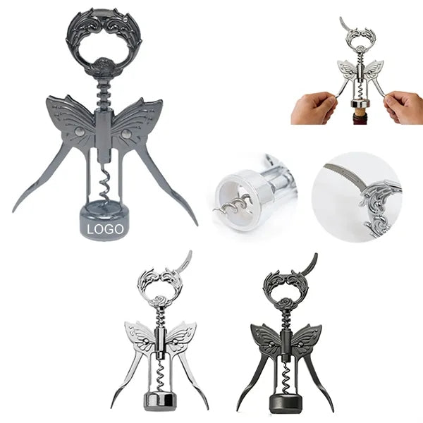 Butterfly Wing Corkscrew Wine Opener