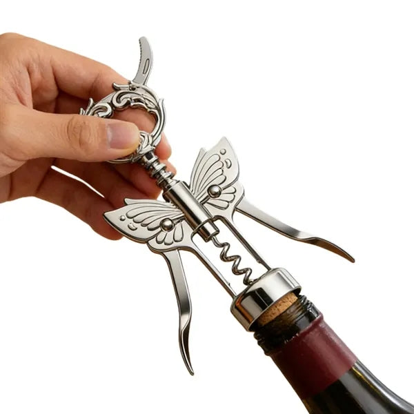Butterfly Wing Corkscrew Wine Opener