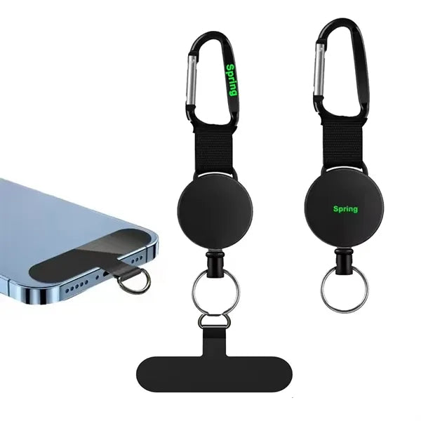 Retractable Anti-Theft Phone Holder Tether