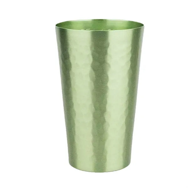 16oz Hammered Aluminum Beer Tumbler