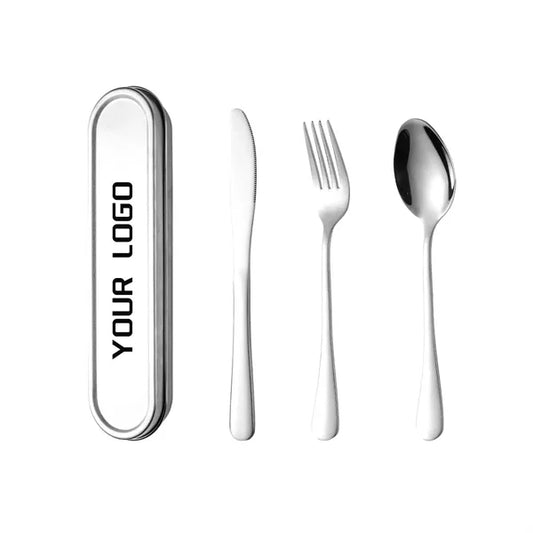 Stainless Steel Utensil with Case