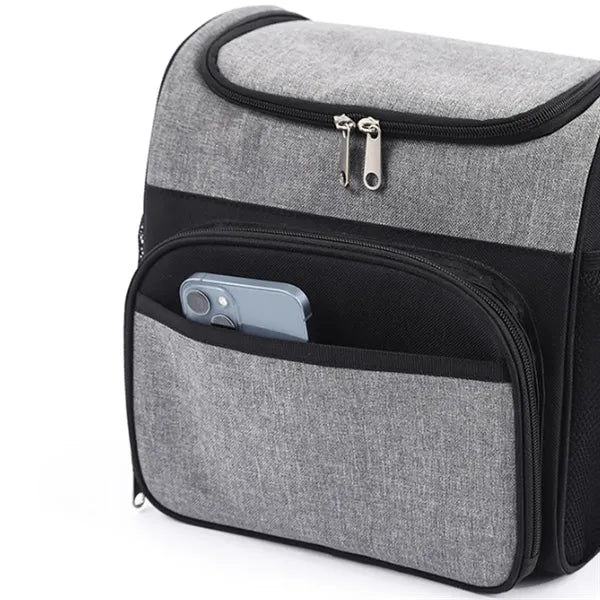 Portable Insulated Lunch Bag with Adjustable Strap