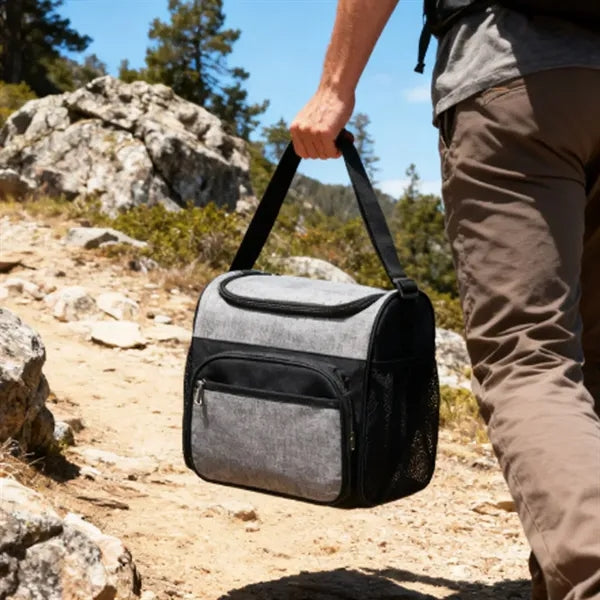 Portable Insulated Lunch Bag with Adjustable Strap