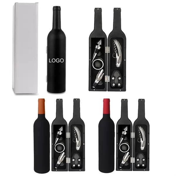 5-Piece Wine Tool Set in Bottle Gift Box
