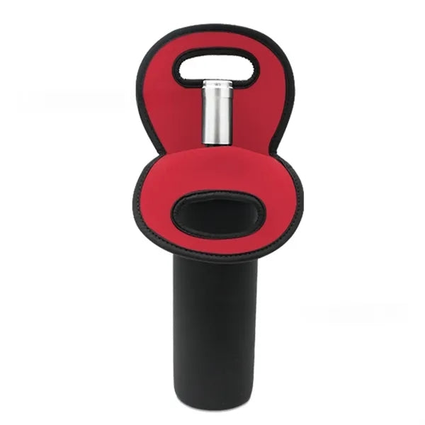 Neoprene Wine Bottle Carrier Tote With Handle