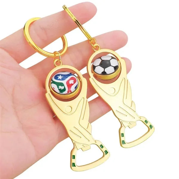 2026 World Cup Multi-Function Bottle Opener Keychain Custom